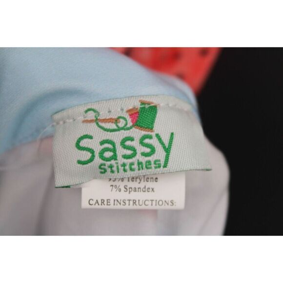 SASSY STITCHES BABY BUBBLE OUTFIT WATERMELON Ants 18M - Picture 8 of 9